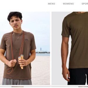 RVCA VA Sport Vent Short Sleeve Tee